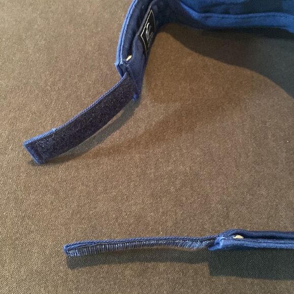 Women’s Men’s Unisex OC Blue Sports Visor Sun Hat One Size Fits Most NEW - Picture 6 of 7